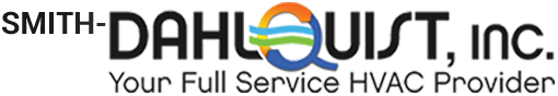 logo with text: Smith-Dahlquist, Inc. Your Full Service HVAC Provider